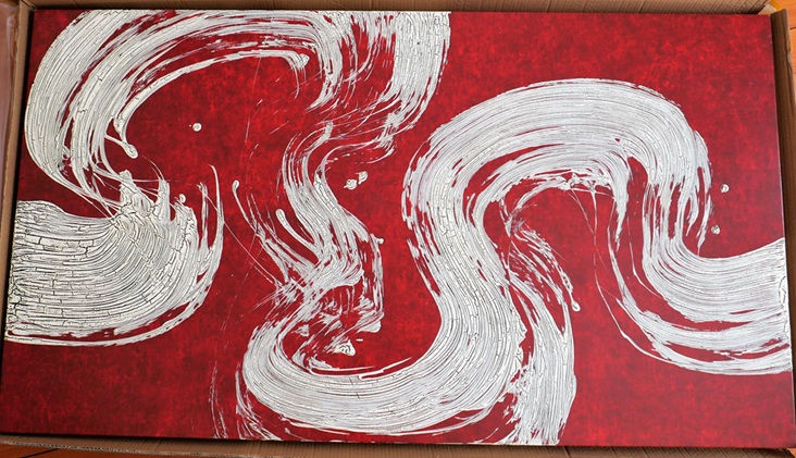 Fabienne Verdier Joseph Sima, huile sur toile
